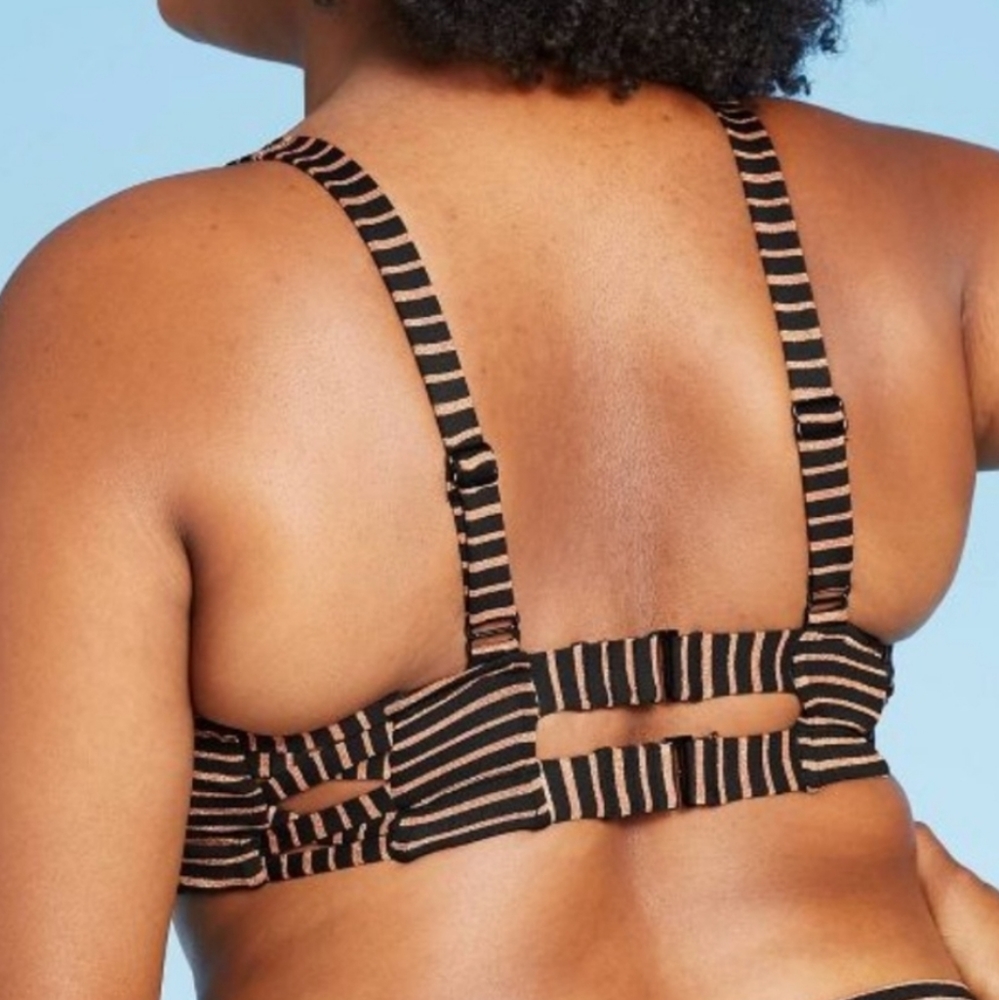 Strappy Bralette Swim Top - Picture 2 of 5